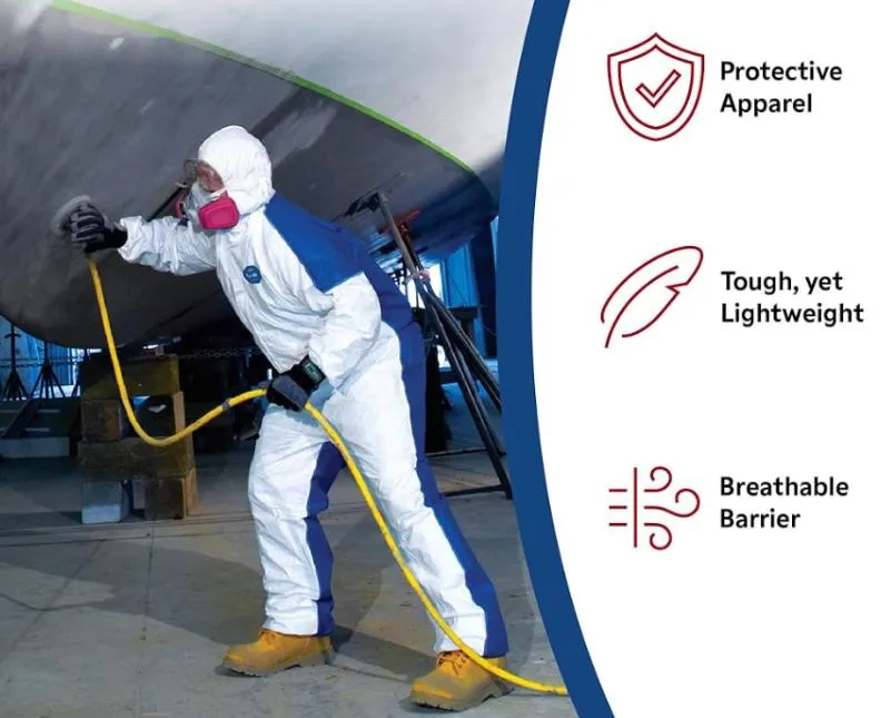 tyvek disposable coverall