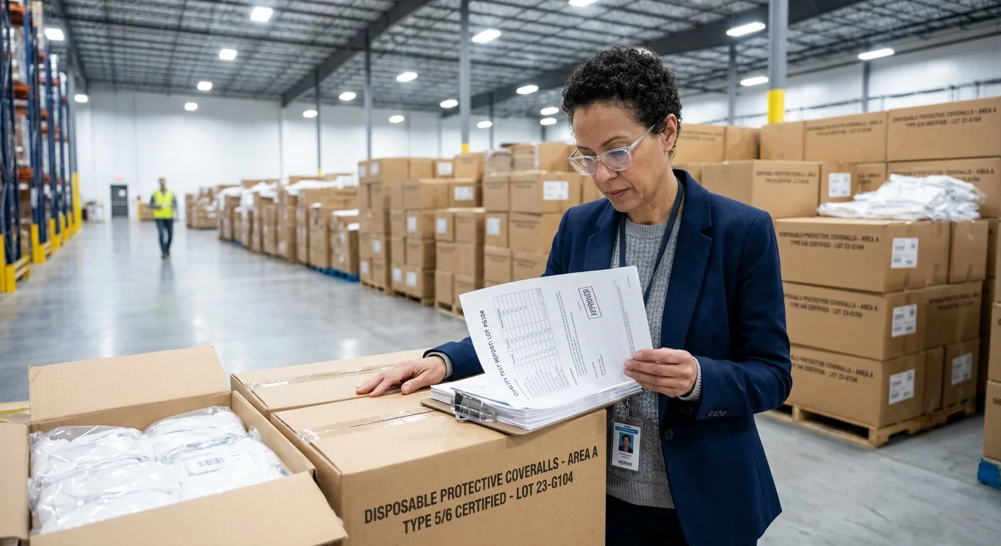 disposable coverall warehouse