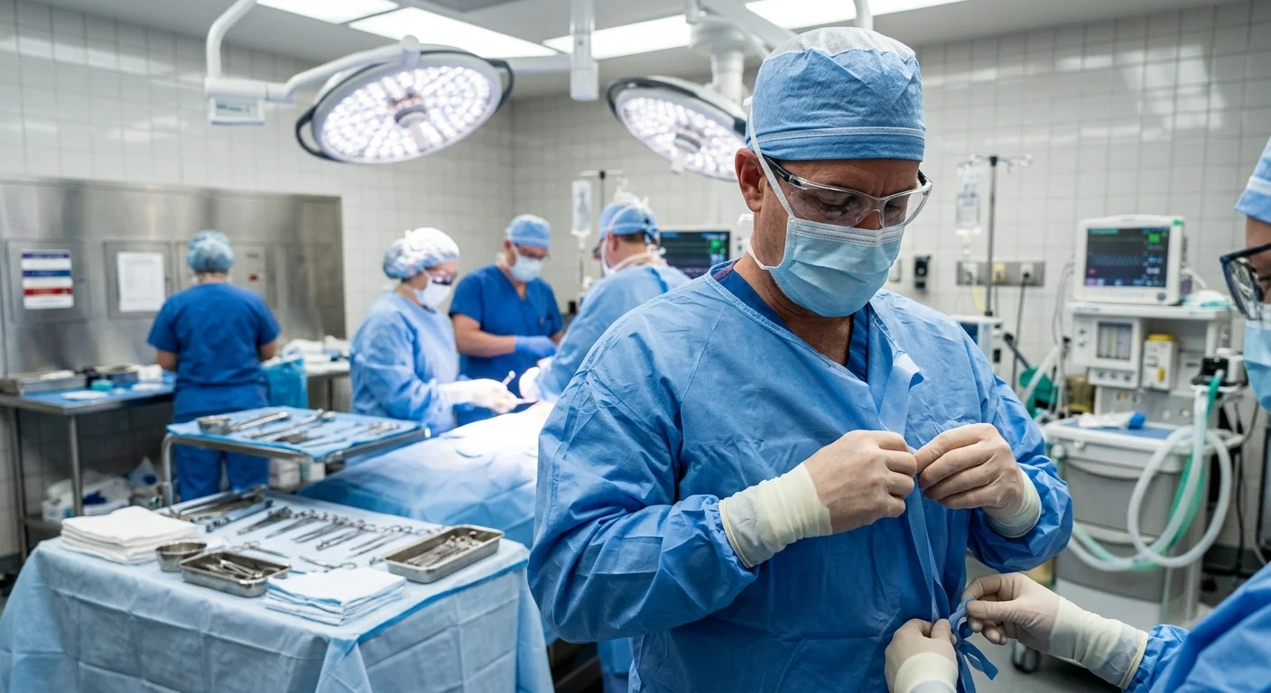 halyard aero chrome surgical gown​