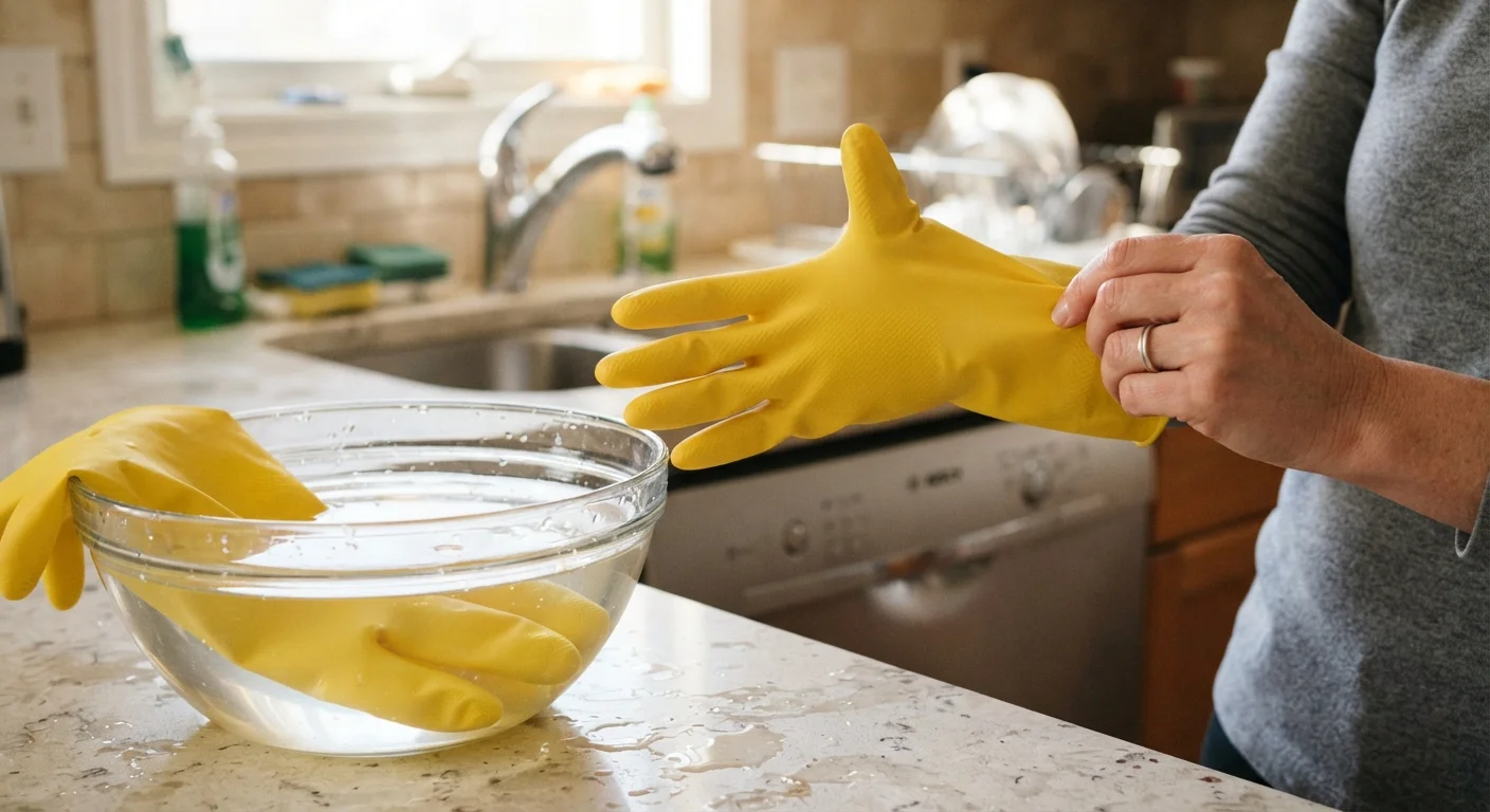 dishwashing gloves
