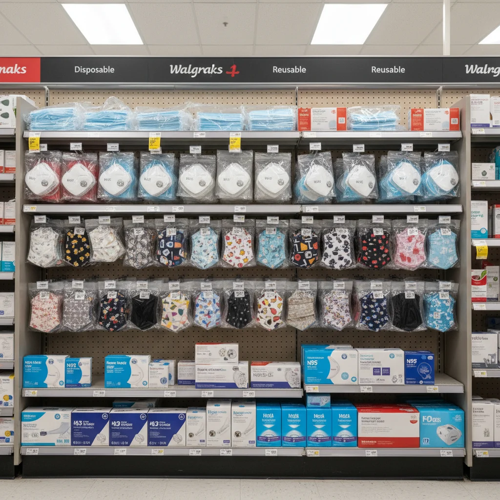 Types of Face Masks Available at Walgreens