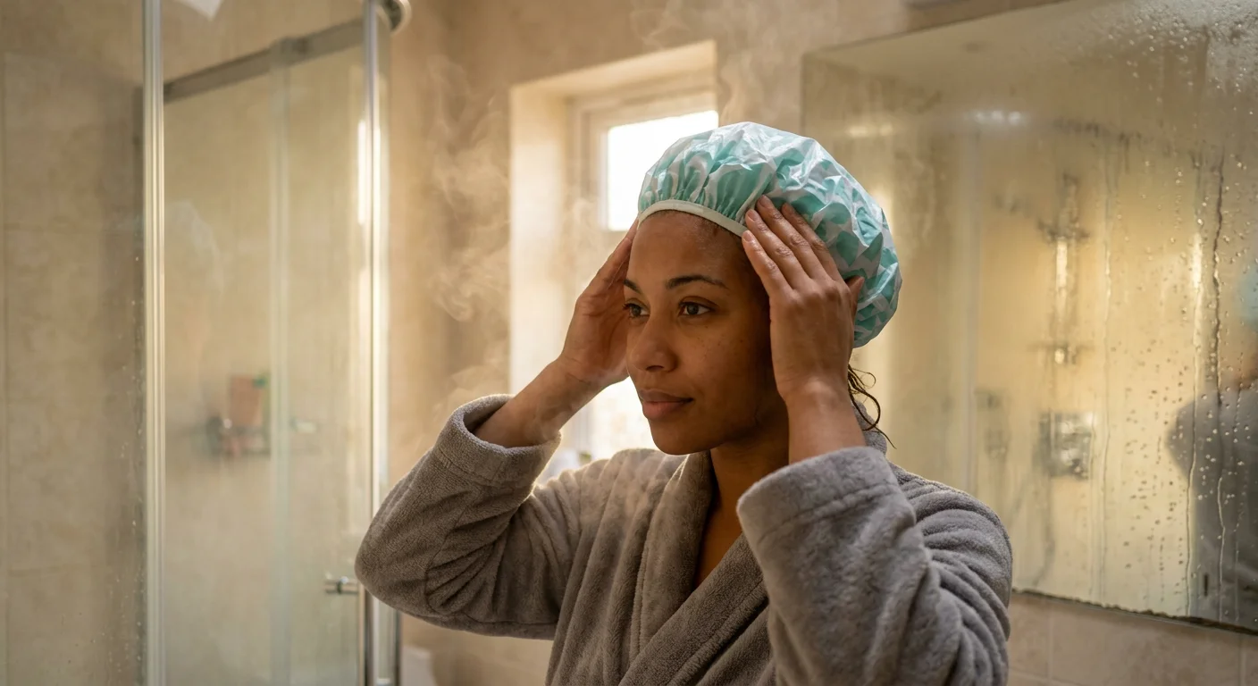 How To Keep Your Shower Cap From Getting Wet Inside
