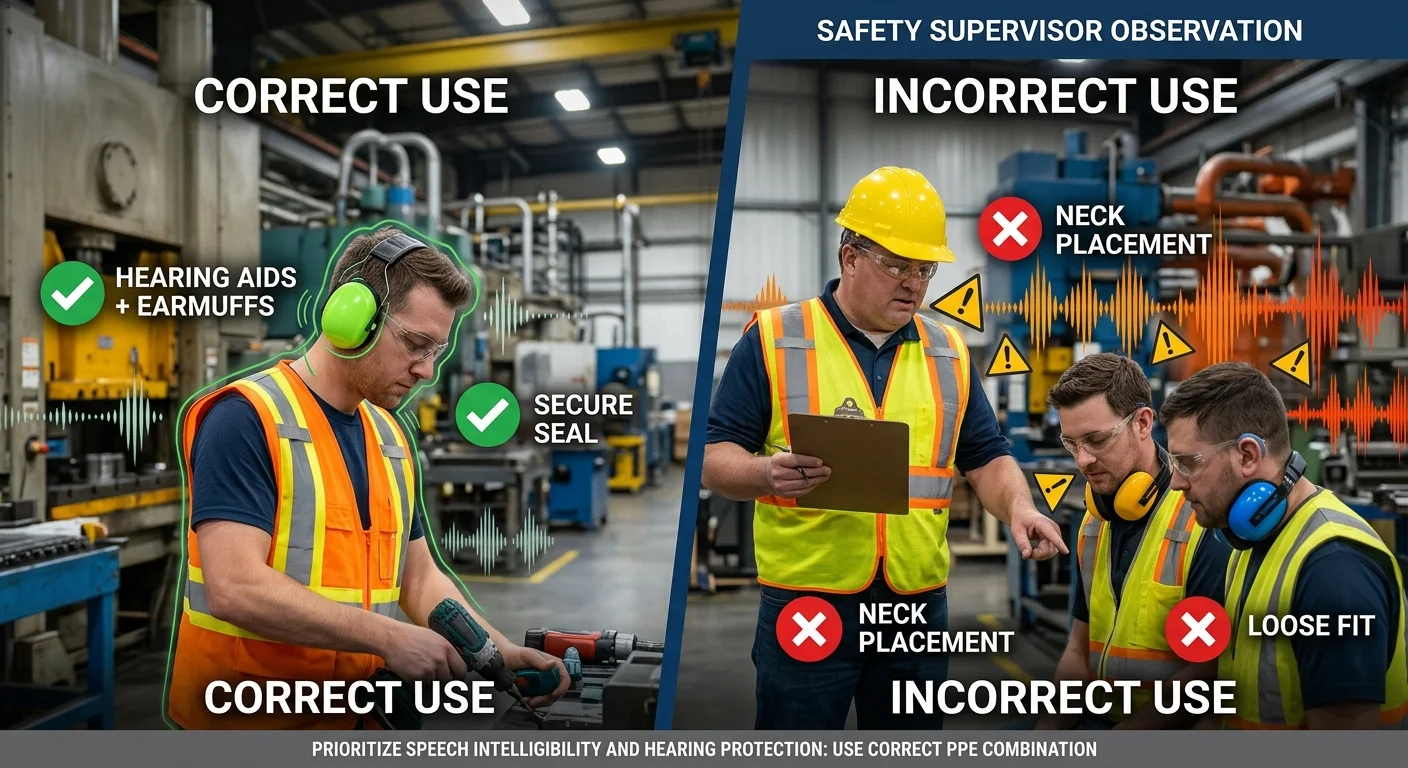 Common Mistakes When Using Hearing Protection PPE