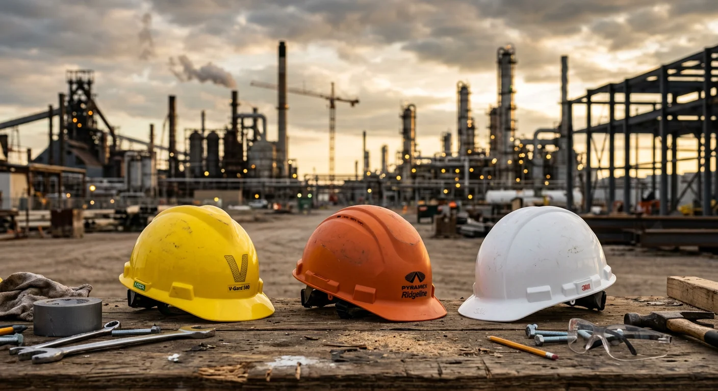 MSA Hard Hat vs Pyramex vs 3M