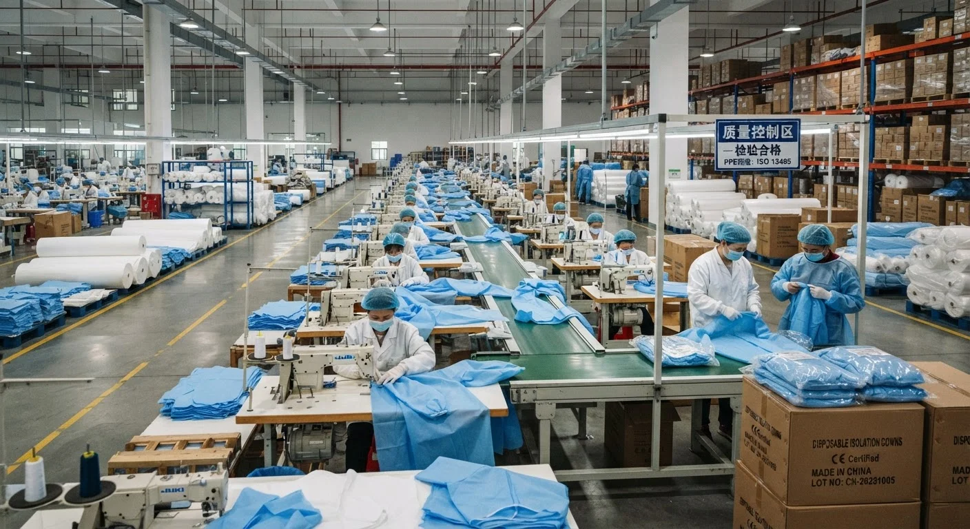 Veterinary Isolation Gown Manufacturers For Clinics