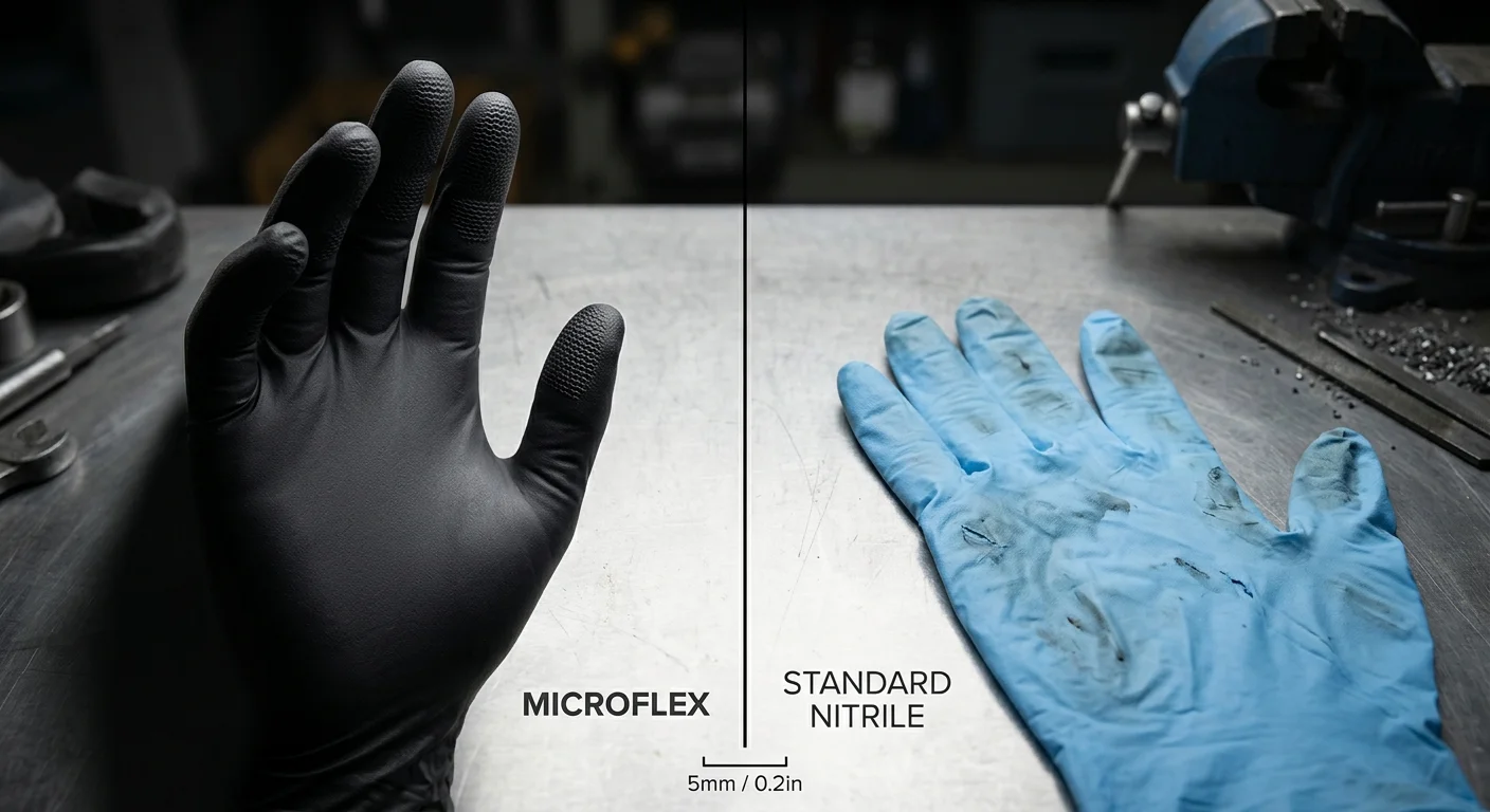 Microflex vs Standard Nitrile Gloves