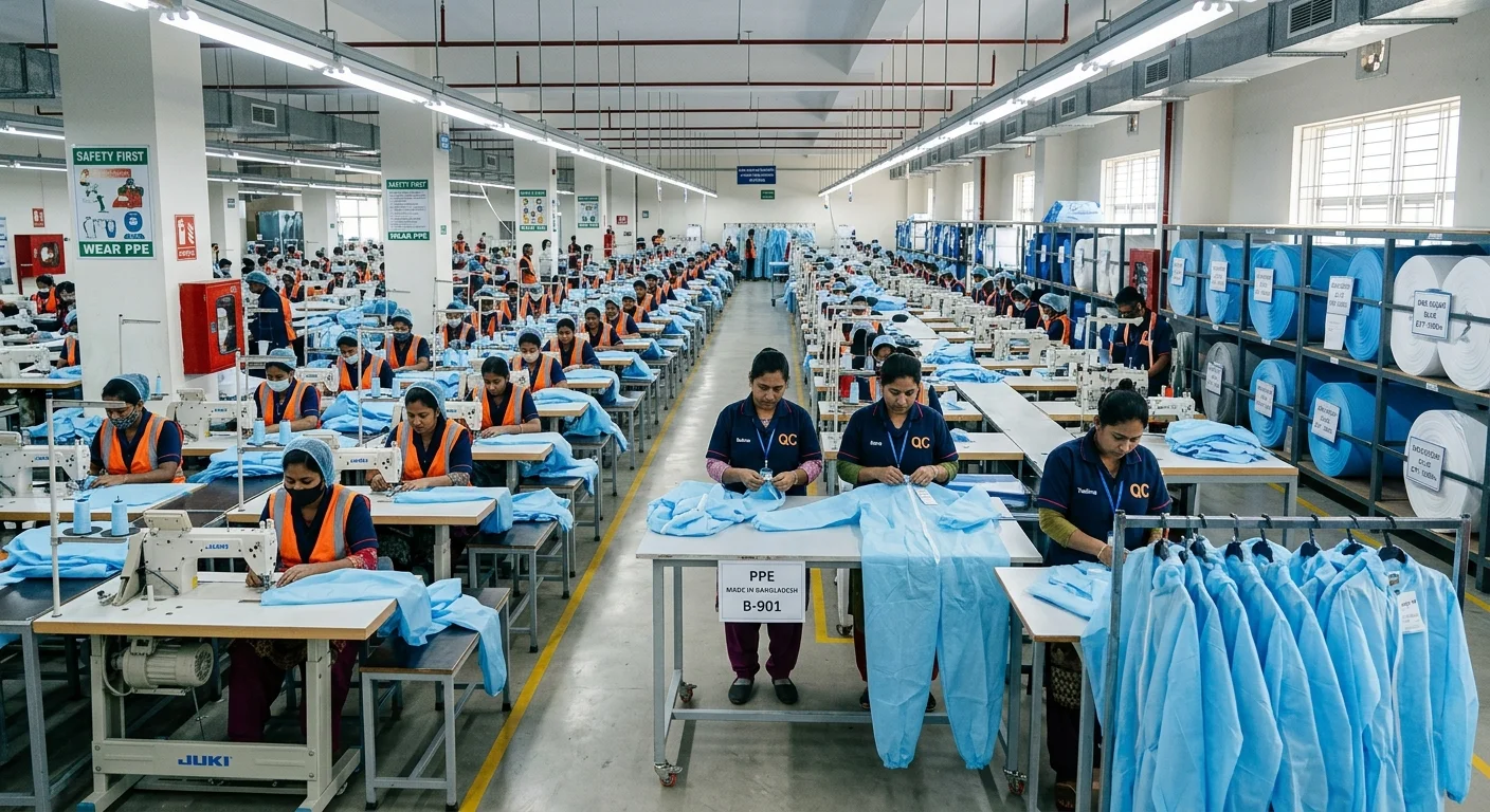Disposable Coverall Manufacturers In Bangladesh