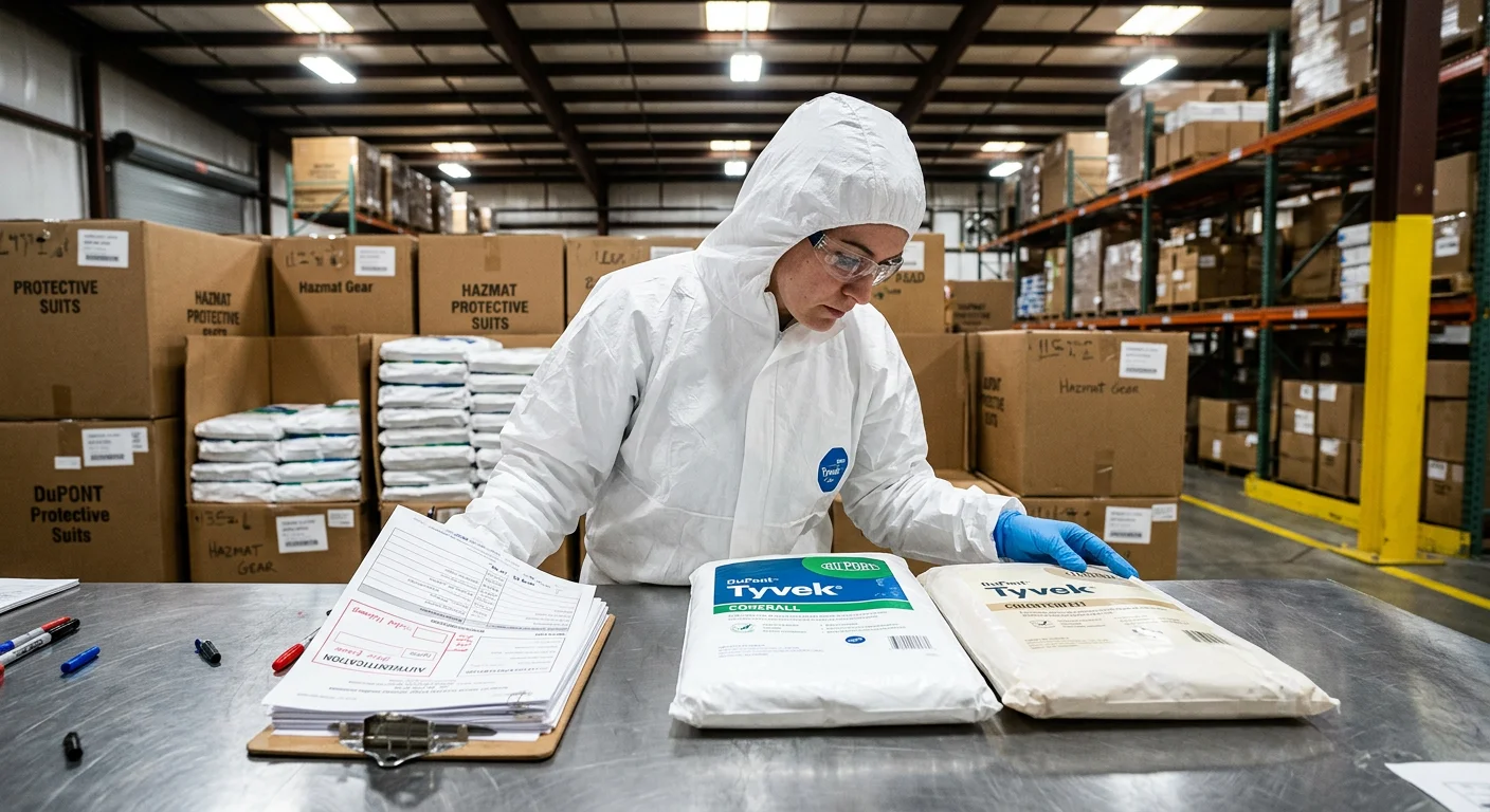 Who Manufactures Tyvek Coveralls