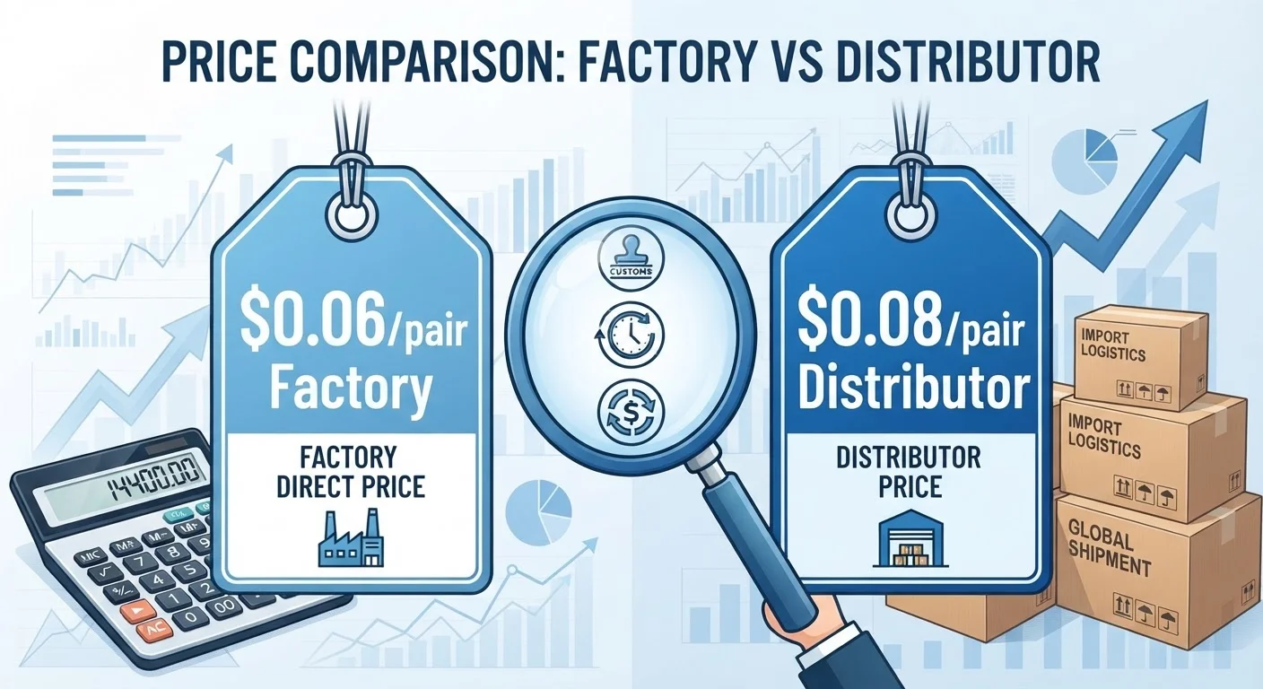 Wholesale Latex Gloves: Direct Factory Sourcing vs. Local Distributor Pricing