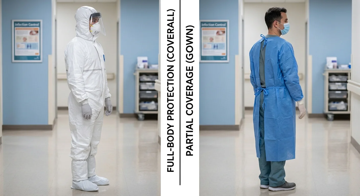 Coverall Vs Isolation Gown