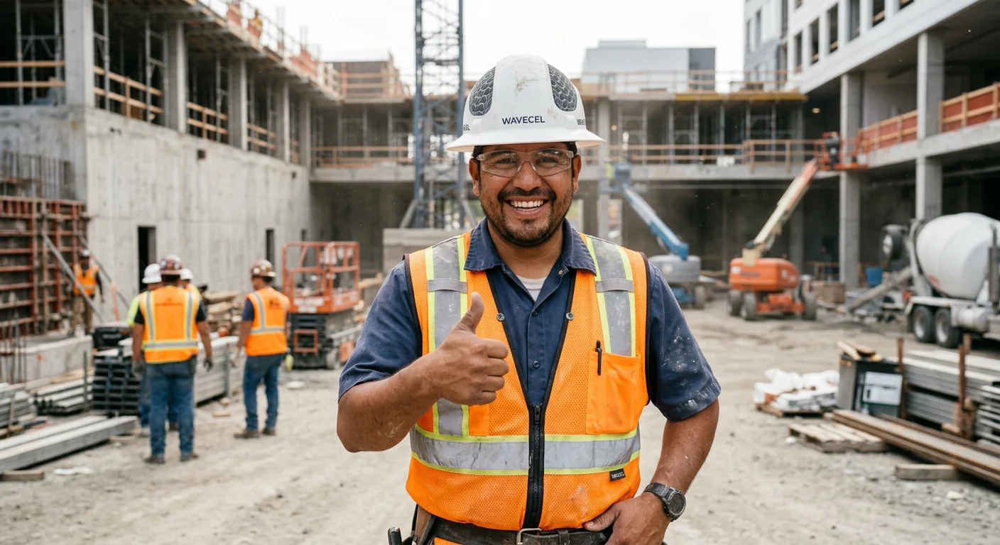 wavecel full brim hard hat​