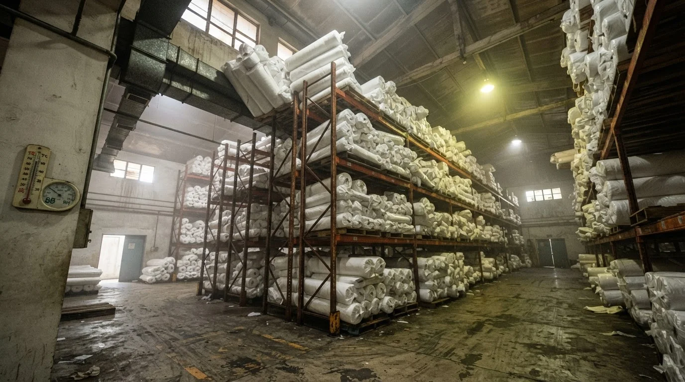 Storage Environment For Nonwoven Fabrics