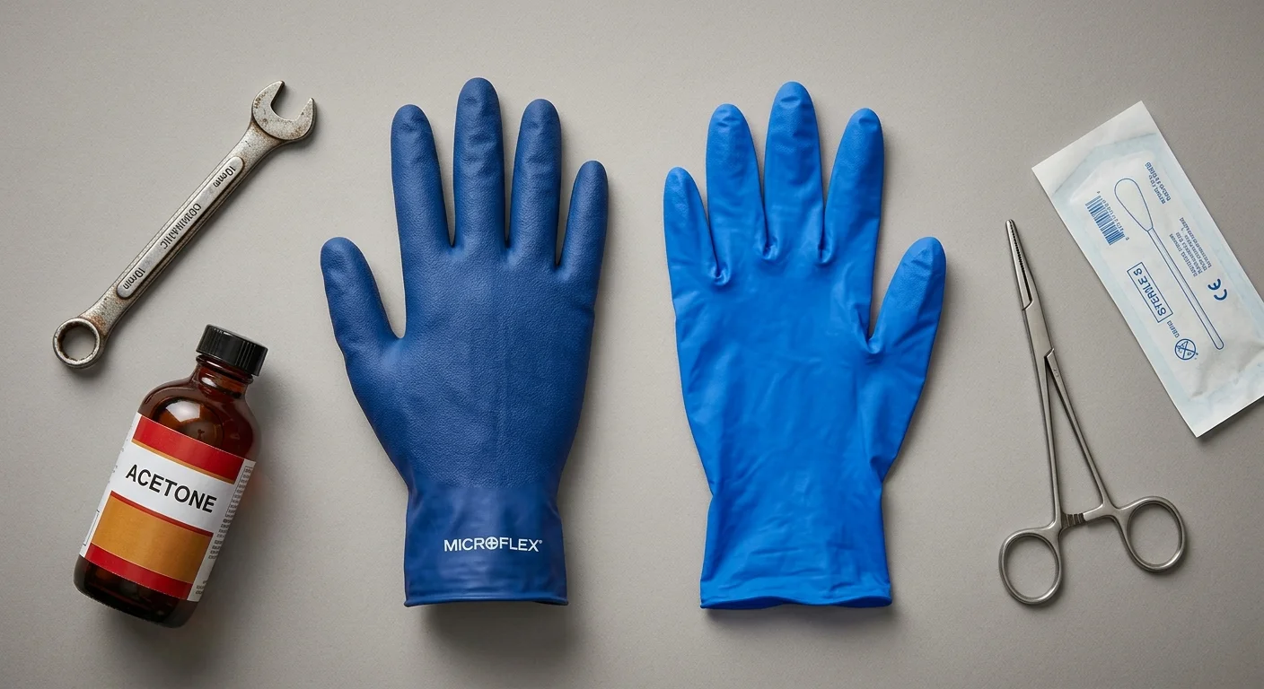 Microflex gloves