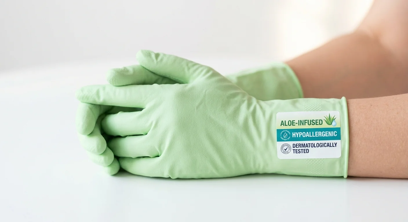 reusable rubber gloves for cleaning​