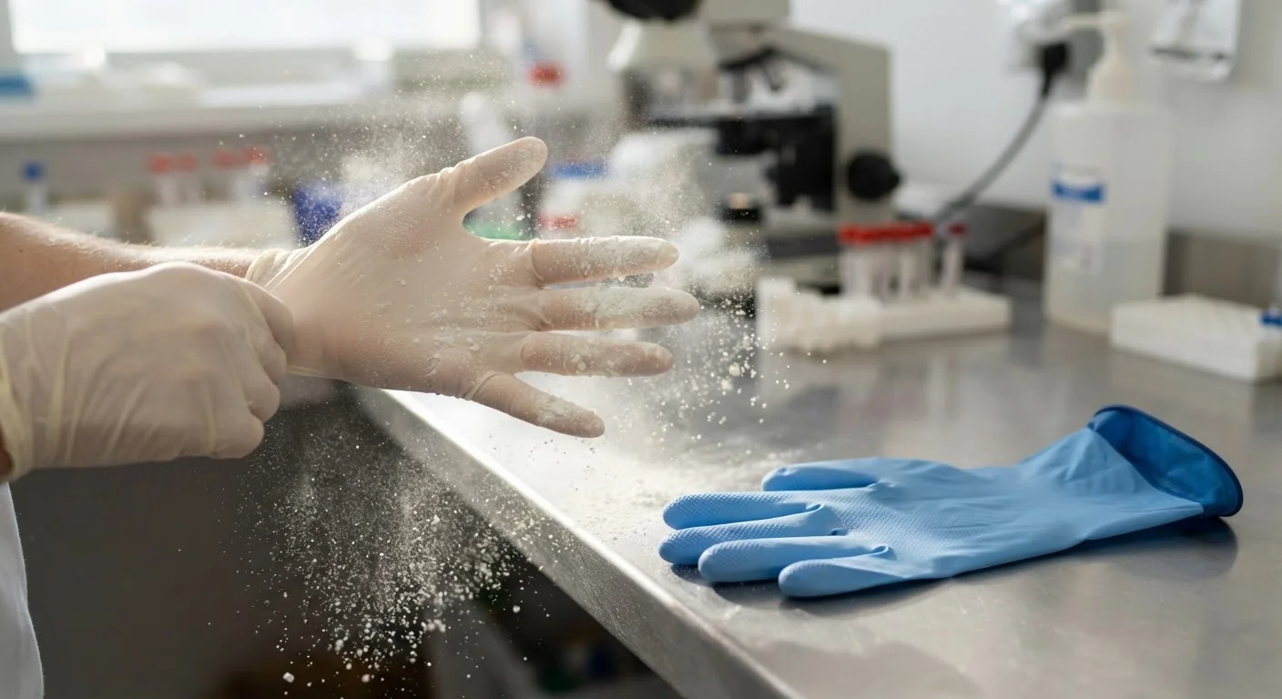 Powdered Disposable Gloves