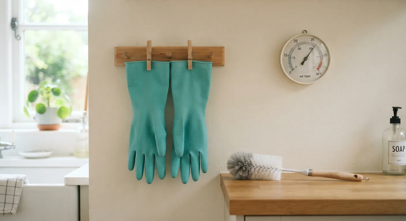 How to Dry and Store Rubber Gloves so They Last