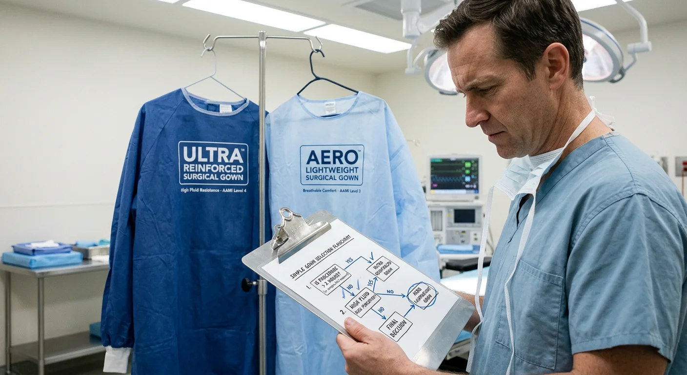 AERO vs ULTRA surgical gowns